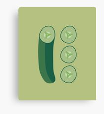 Cucumber Canvas Print