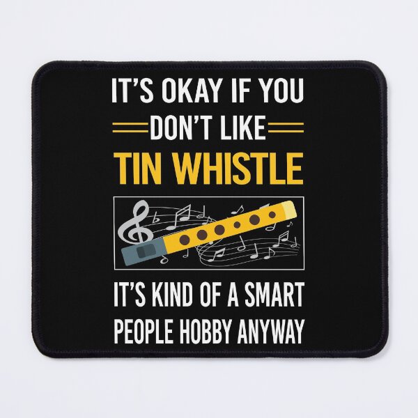 Item preview, Funny Smart People Tin Whistle Flageolet designed and sold by RandalDavis.