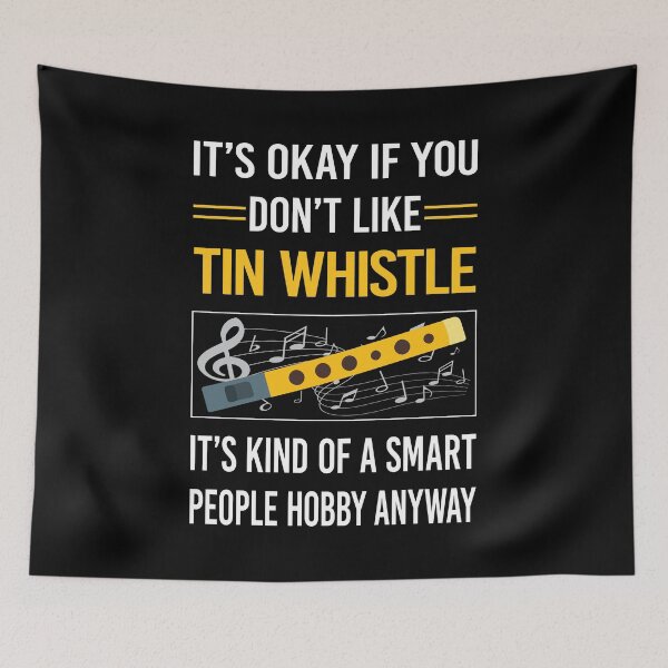 Item preview, Funny Smart People Tin Whistle Flageolet designed and sold by RandalDavis.