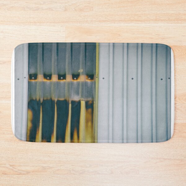 Item preview, Abstract rusty textured of a white garage door designed and sold by Ingo Menhard.
