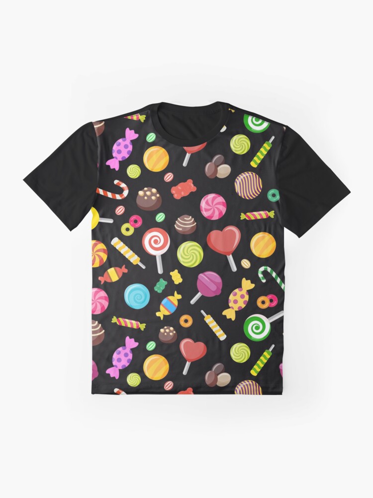 Colorful Sweet Candy Assortment Pattern