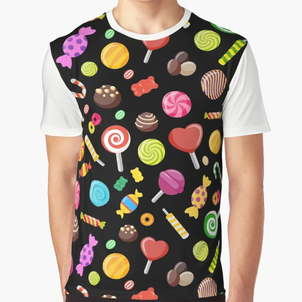 CANDY COLOR PARTY Tシャツ スミクロ CANDY CANDY PARTY Tシャツ(スミクロ)【ASOBIMALL(アソビモール)】