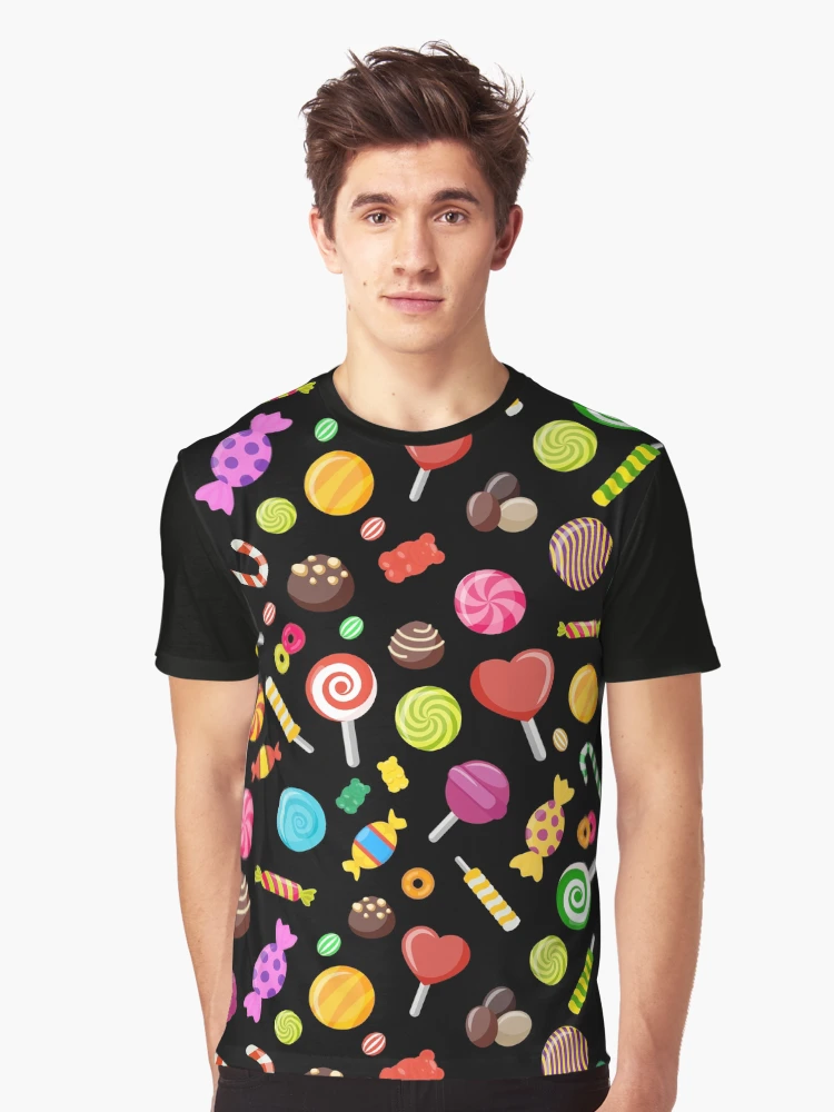 CANDY COLOR PARTY Tシャツ スミクロ CANDY CANDY PARTY Tシャツ(スミクロ)【ASOBIMALL(アソビモール)】