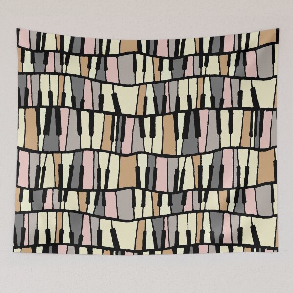 Item preview, Vintage Piano Keyboard Art designed and sold by MignonBeauty.