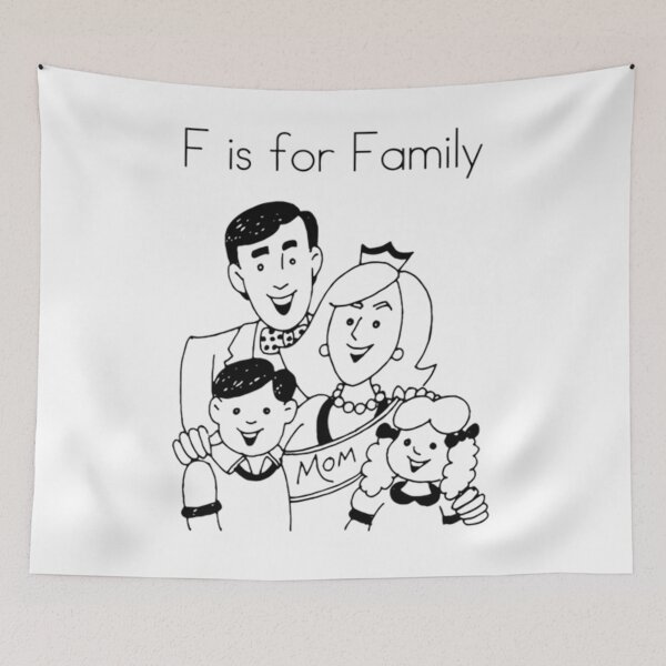 Item preview, F is for Family anime    designed and sold by RileyRiceed.