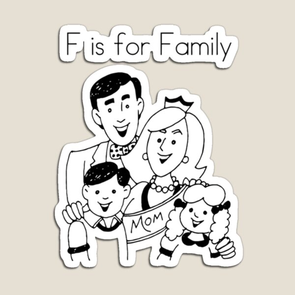 Item preview, F is for Family anime    designed and sold by RileyRiceed.