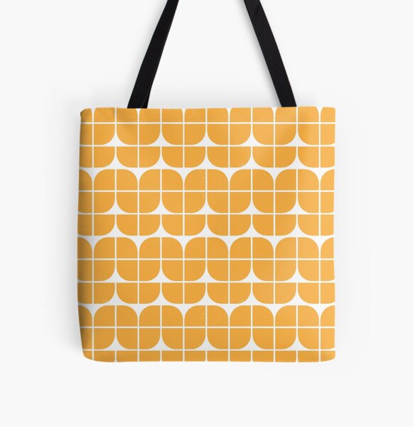 Item preview, Mid Century Modern Abstract Pattern 03 Bright Yellow designed and sold by D-Spot Shop.
