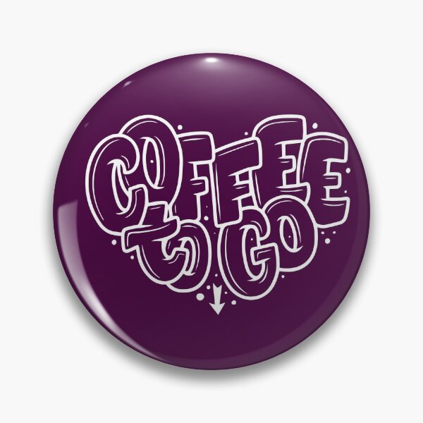 Item preview, coffee to go - coffee quote designed and sold by Hoetoons.