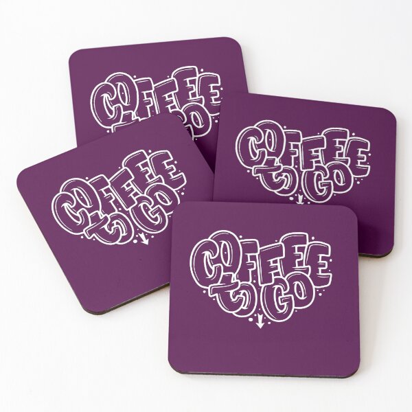Item preview, coffee to go - coffee quote designed and sold by Hoetoons.