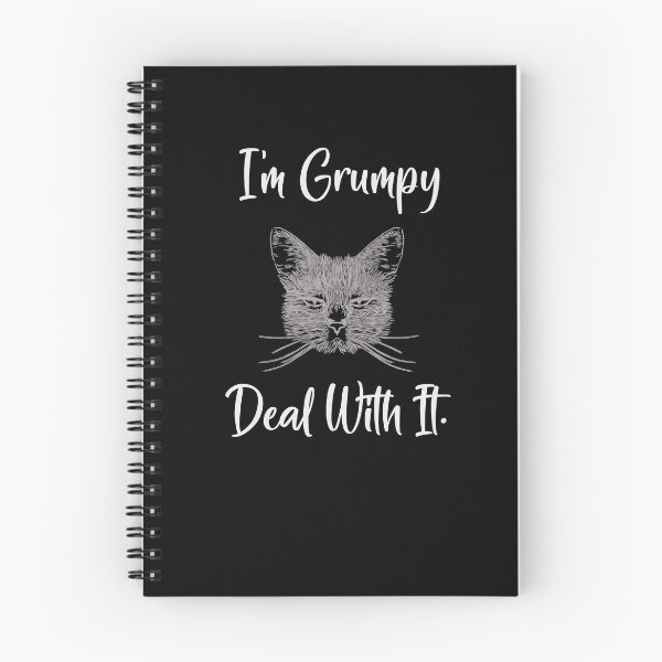Item preview, I'm Grumpy Deal With It, Funny Sad cat, Irritating People, Bad Mood designed and sold by mohcine92.