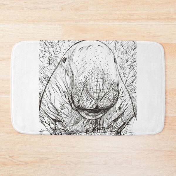 Item preview, DUGONG pencil portrait .1 designed and sold by lautir.