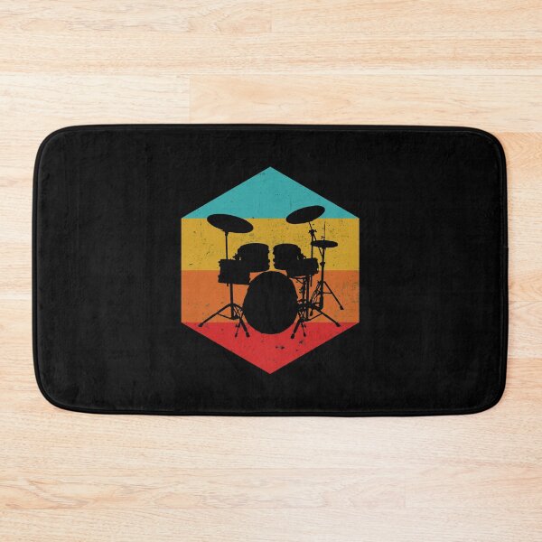 Item preview, Vintage Drums Silhouette designed and sold by playloud.