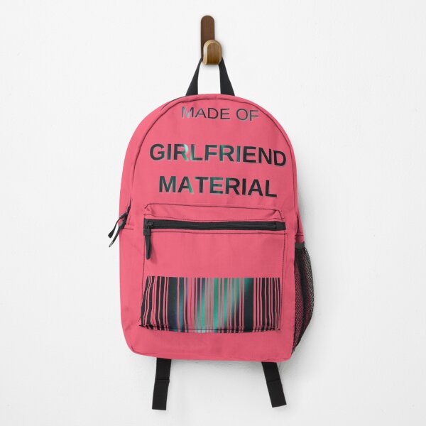 Item preview, Made Of Girlfriend Material Northern Lights- Funny Barcode unique designed and sold by MAEffects.