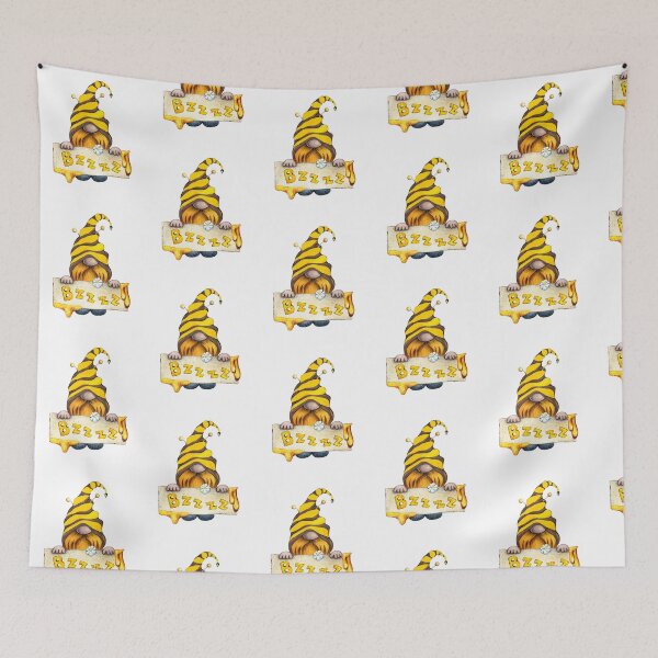 Item preview, Gnome Honey Bee gift idea for adults or kids designed and sold by BRtisticDesigns.