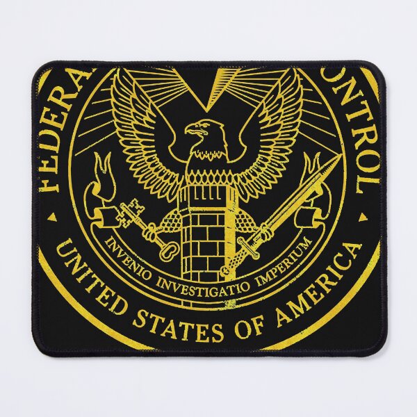 Item preview, Federal Bureau of Control Control Game Logo Distressed Logo Essential T-Shirt.png designed and sold by BeverlyCarty.
