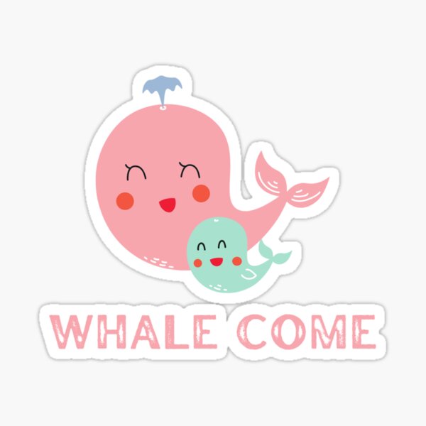Whale Sticker