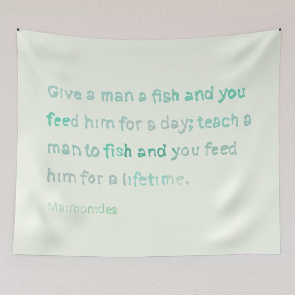 Item preview, Maimonides feed mint Quotes designed and sold by KennyLucky.