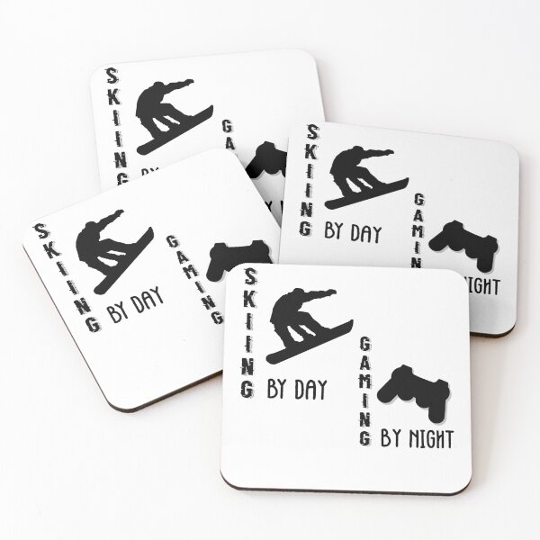 Item preview, Skiing By Day Gaming By Night designed and sold by ErmessThiings.