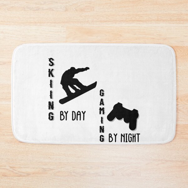 Item preview, Skiing By Day Gaming By Night designed and sold by ErmessThiings.