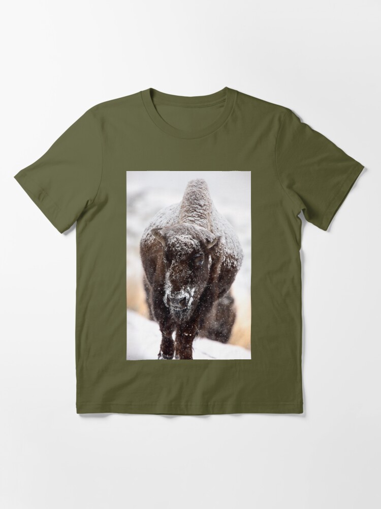 itemful Image: Bison in Snow T-Shirt