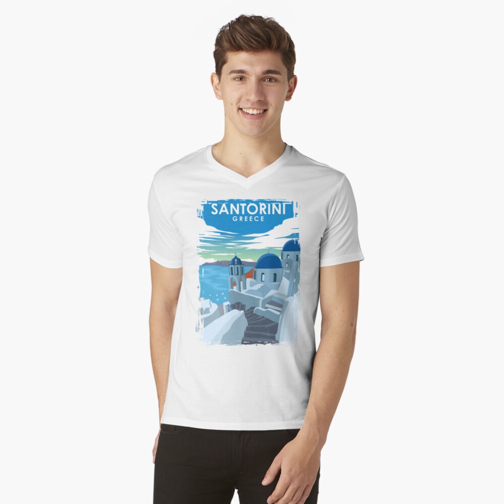 Item preview, V-Neck T-Shirt designed and sold by jornvanhezik.