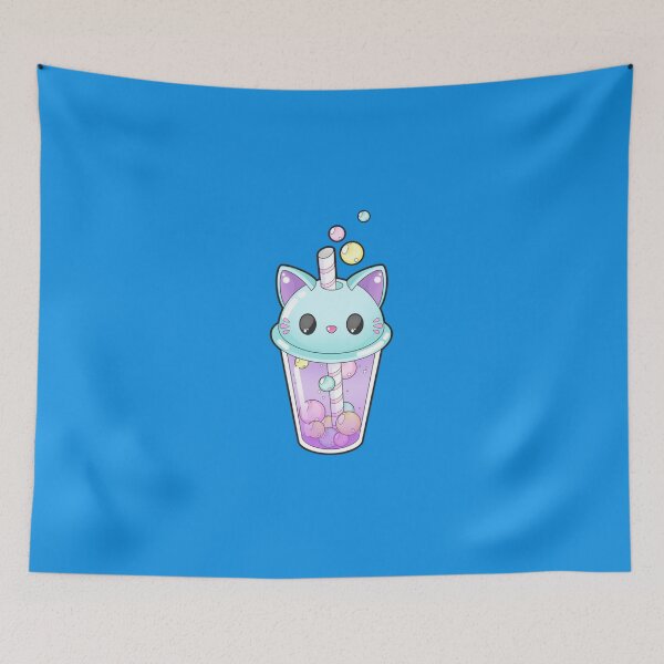 Item preview, Kitty Bubble Tea Sticker designed and sold by StefanReitz.