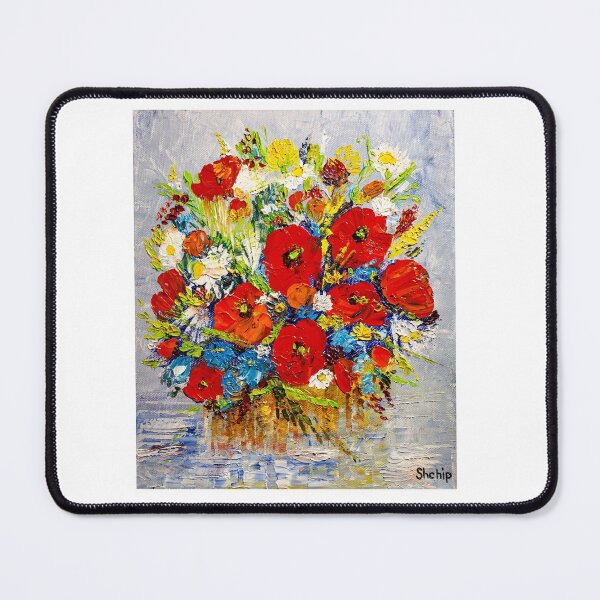 Item preview, Bouquet with scarlet poppies designed and sold by Natalia_Shchip.