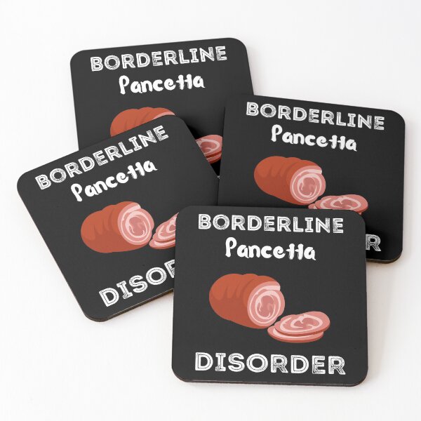Item preview, Camisa Borderline Pancetta Disorder designed and sold by zoonix.