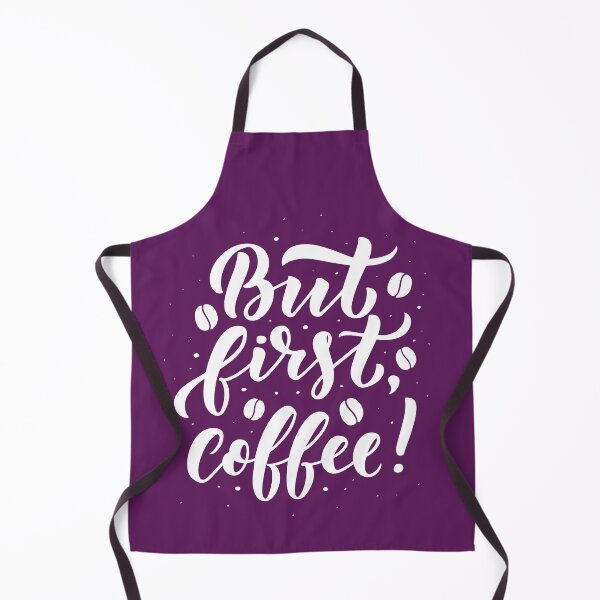 Item preview, but coffee first - coffee quote designed and sold by Hoetoons.