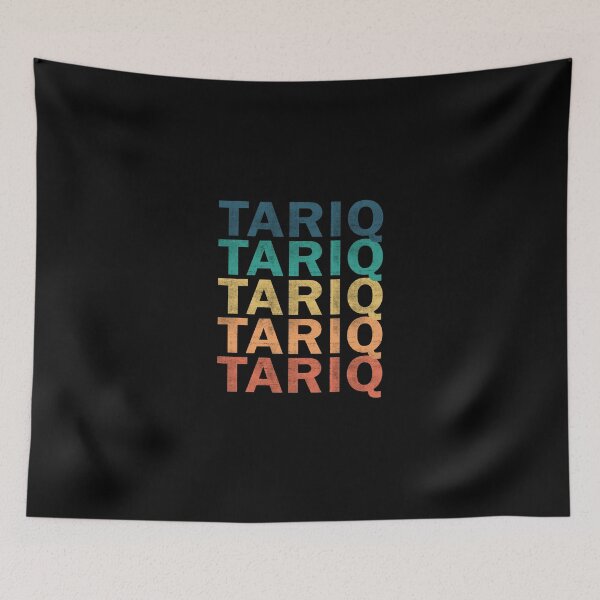 Item preview, Tariq Name T Shirt - Tariq Vintage Retro Tariq Name Gift Item Tee designed and sold by mackpatsy.
