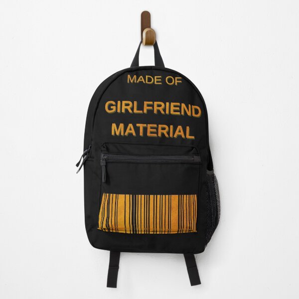 Item preview, Made Of Girlfriend Material Golden- Funny Barcode unique designed and sold by MAEffects.