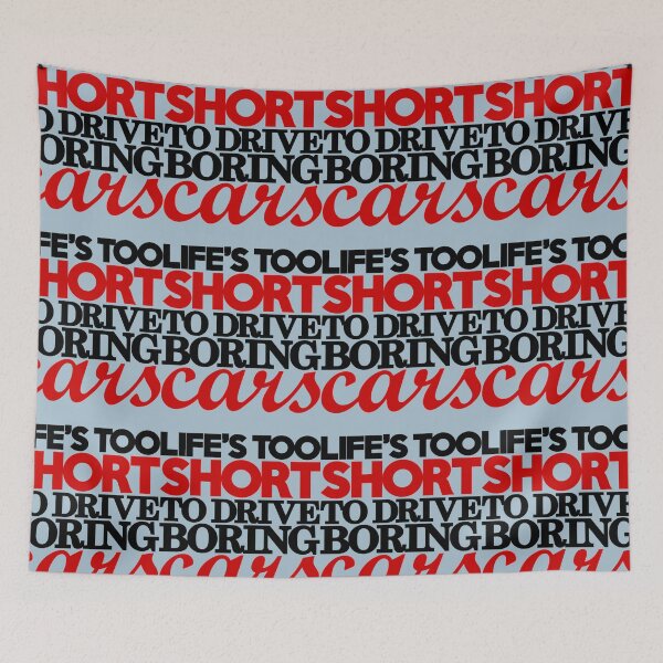 Item preview, Life’s too short to drive boring cars designed and sold by VindorDesigns.