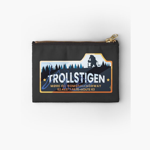 Item preview, Trollstigen The Troll Road Norway T-Shirt Sticker 01 designed and sold by OuterShellUK.