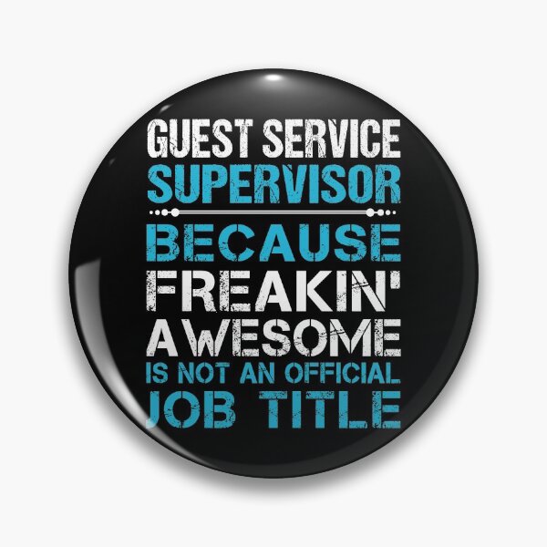 Item preview, Guest Service Supervisor T Shirt - Freaking Awesome Job Gift Item Tee designed and sold by oetate4774.