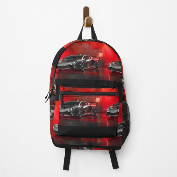 Item preview, black car with re smoke Art Board designed and sold by VindorDesigns.