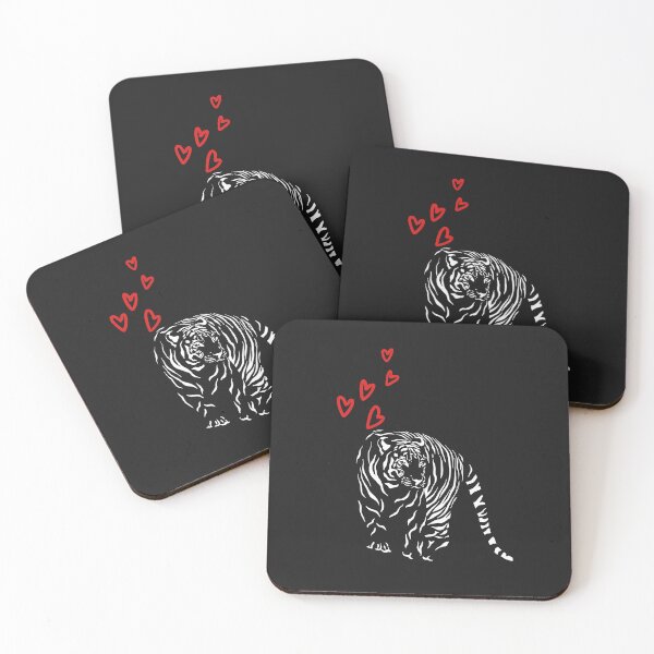 Item preview, Tiger Hearts  designed and sold by RedSparkle.