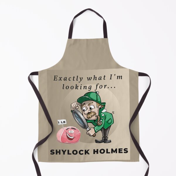 Item preview, Funny Sherlock Holmes Pun Design incorporating Shakespeare designed and sold by FuddalanDesigns.