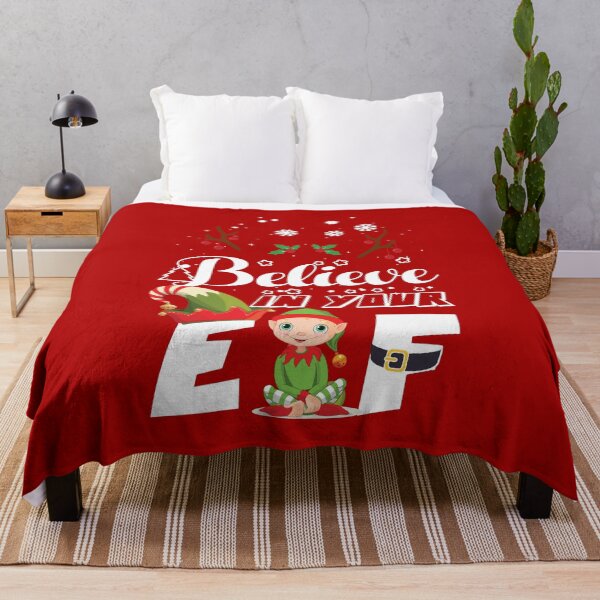 Item preview, Belive in your Elf funny Christmas Red designed and sold by Vegdreamer.