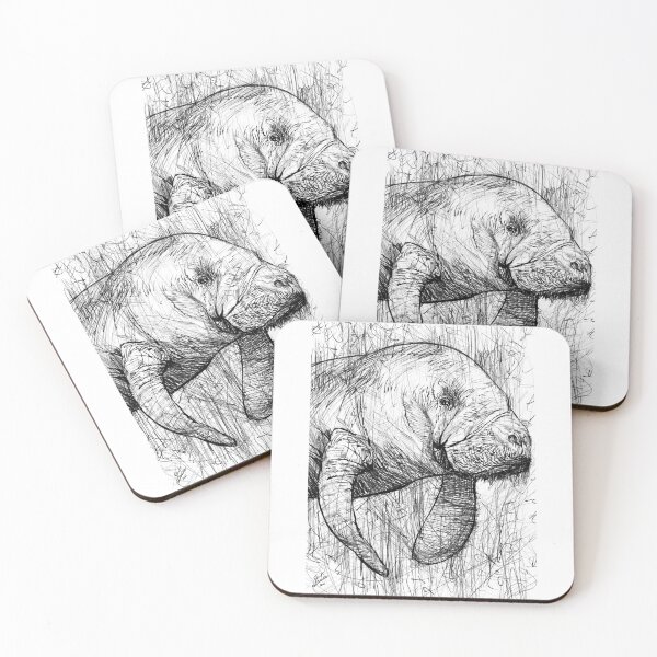 Item preview, DUGONG pencil portrait .3 designed and sold by lautir.