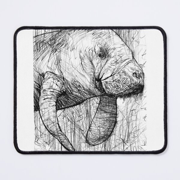 Item preview, DUGONG pencil portrait .3 designed and sold by lautir.