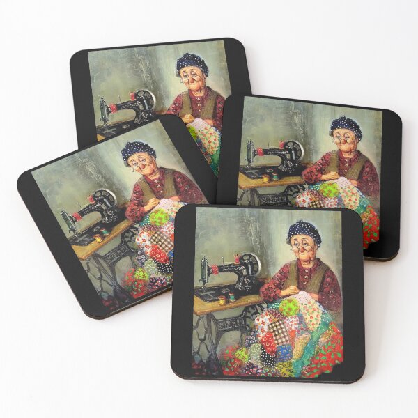 Item preview, Never Underestimate An Old Lady Who Love Sewing And Was Born In May -  The Elderly Lady Quilting designed and sold by HerBertTeee.