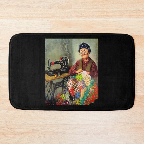 Item preview, Never Underestimate An Old Lady Who Love Sewing And Was Born In May -  The Elderly Lady Quilting designed and sold by HerBertTeee.