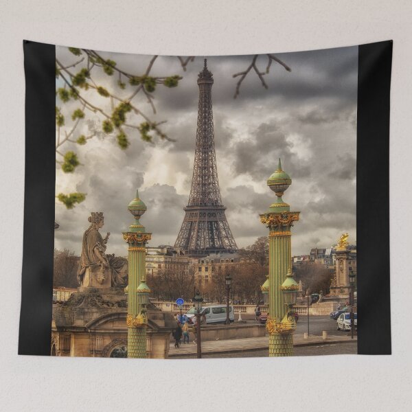 Item preview, The Eiffel Tower seen from Tuileries gardens. designed and sold by class01.