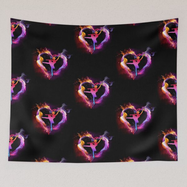 Item preview, Ballet Dance Heart Love Art designed and sold by VannaShanha.