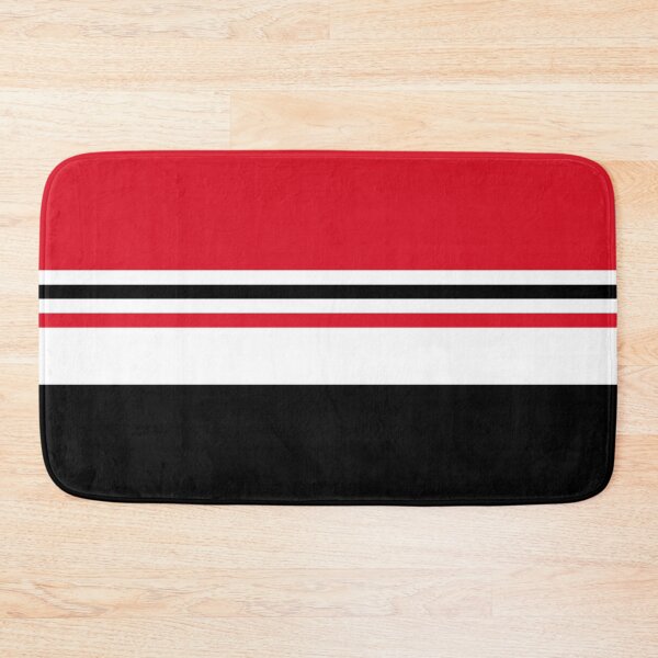 Item preview, Lana Abstract Red White Black Striped designed and sold by Wizzles Emporium.