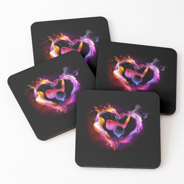 Item preview, Golf Heart Love Art designed and sold by VannaShanha.