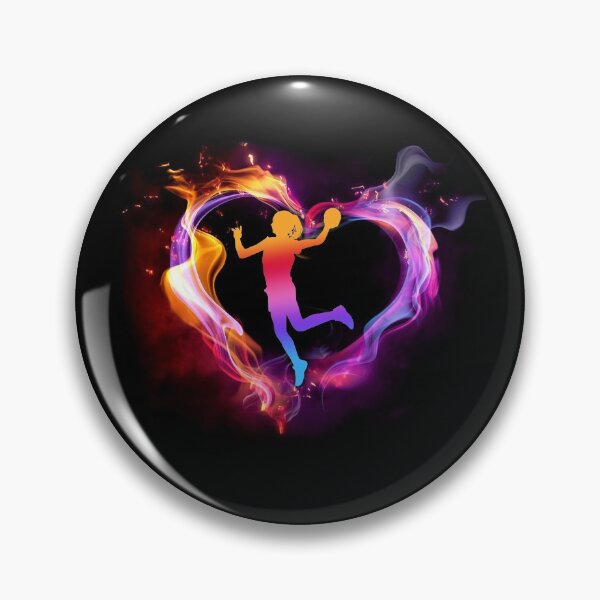 Item preview, Handball Heart Love Art designed and sold by VannaShanha.