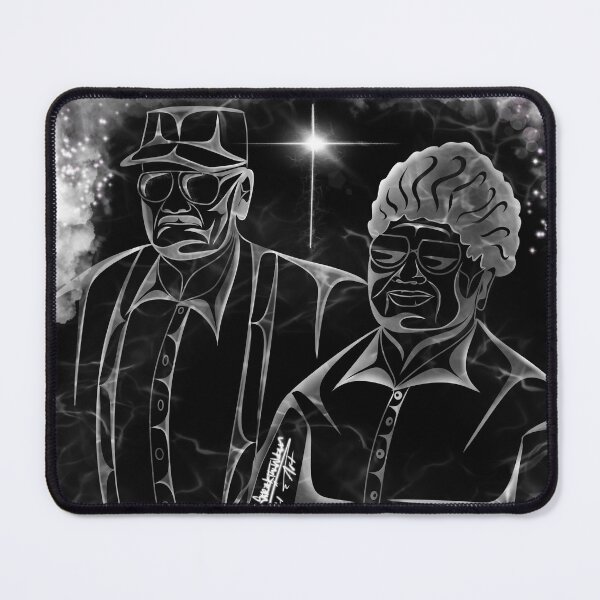 Item preview, Chet and Alvira Pulsifer designed and sold by SpeakthunderArt.