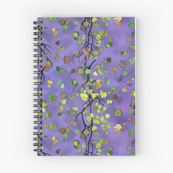 Item preview, Tree twigs, leaves, autumn pattern, painting. designed and sold by UVI-CA.