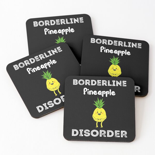 Item preview, Camisa Borderline Pineapple Disorder designed and sold by zoonix.